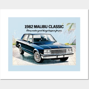 1982 MALIBU CLASSIC - advert Posters and Art